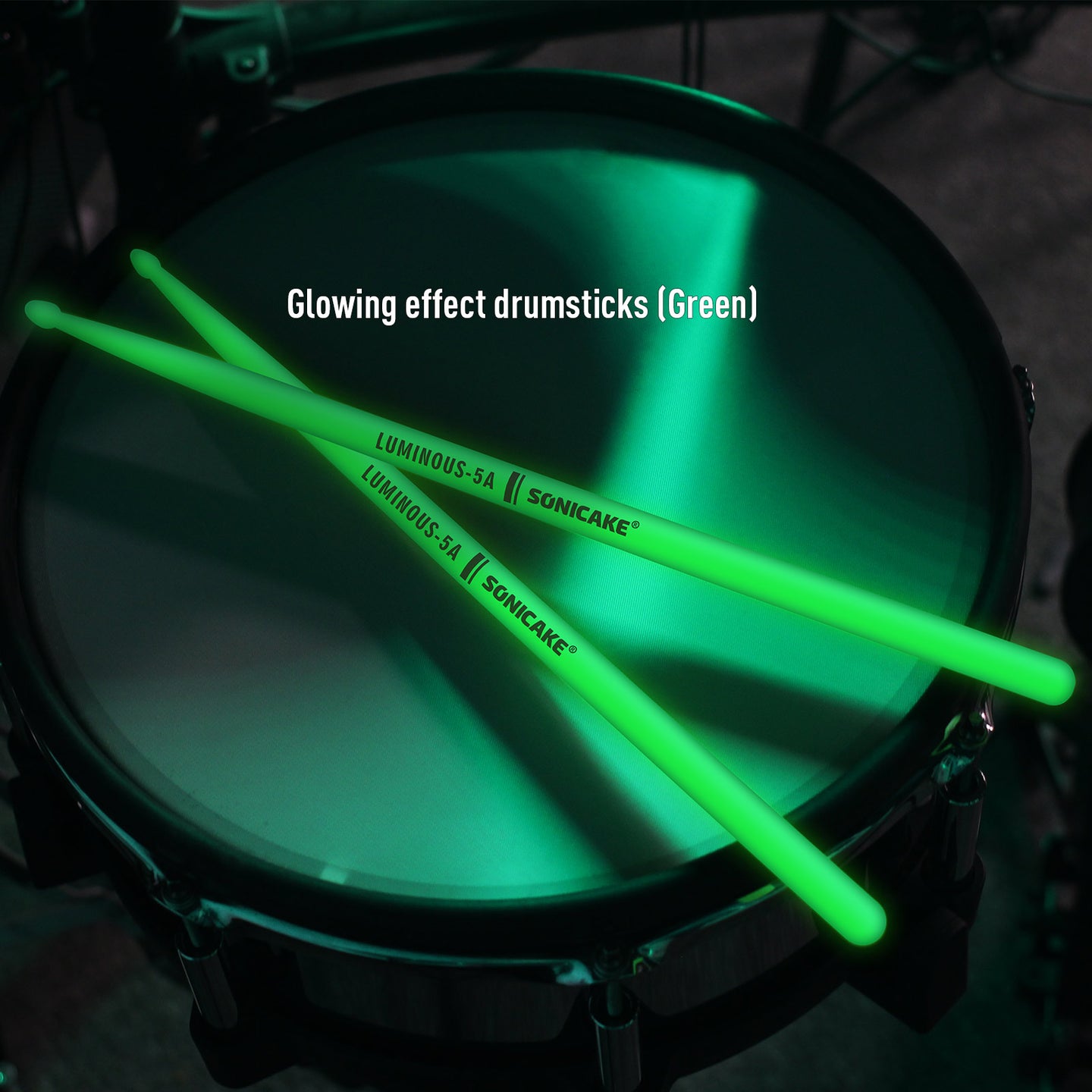 Luminous 5A Drum Sticks - Sonicake