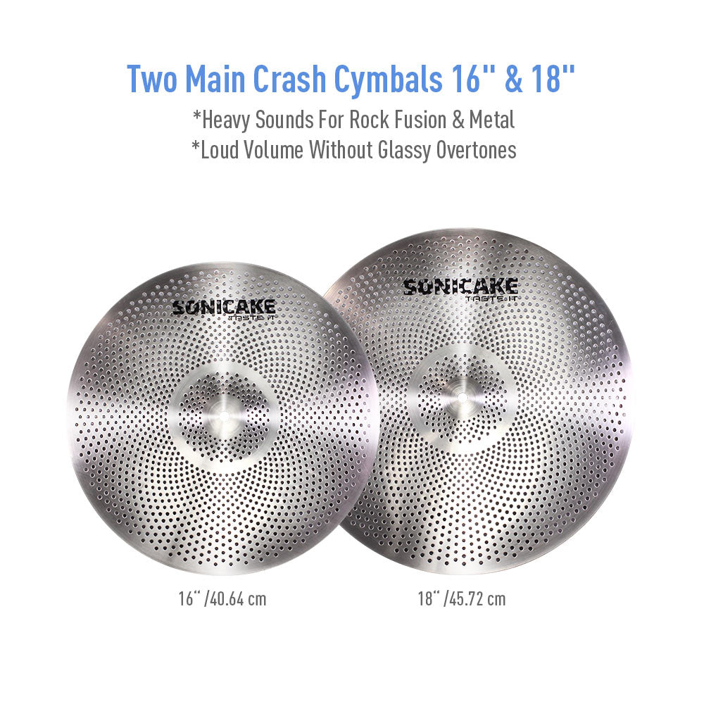 Mute Cymbal Set - Sonicake