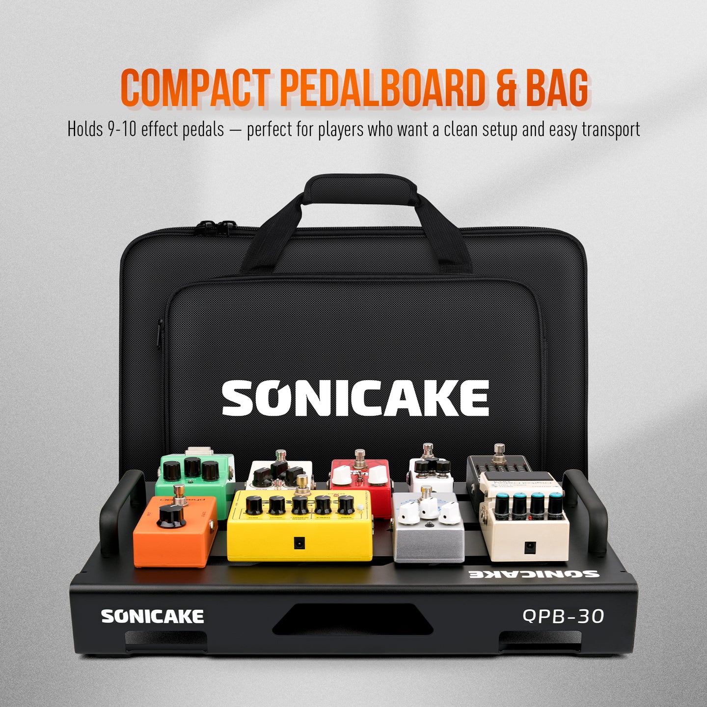 L Pedalboard With Bag - Sonicake