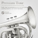 Bb Pocket Trumpet Brass Nickel - Sonicake