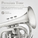 Bb Pocket Trumpet Brass Nickel - Sonicake