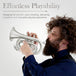 Bb Pocket Trumpet Brass Nickel - Sonicake
