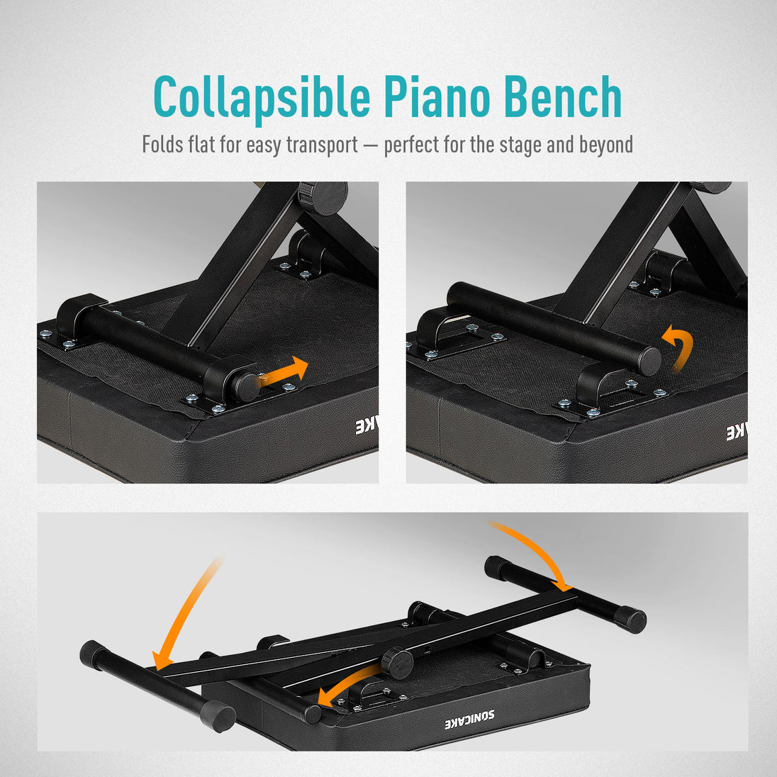 Piano Bench X style - Sonicake
