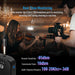 SONICAKE Wireless Lavalier Microphone System (2TX + 1RX) - Sonicake