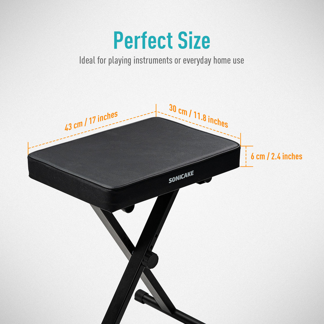 Piano Bench X style - Sonicake