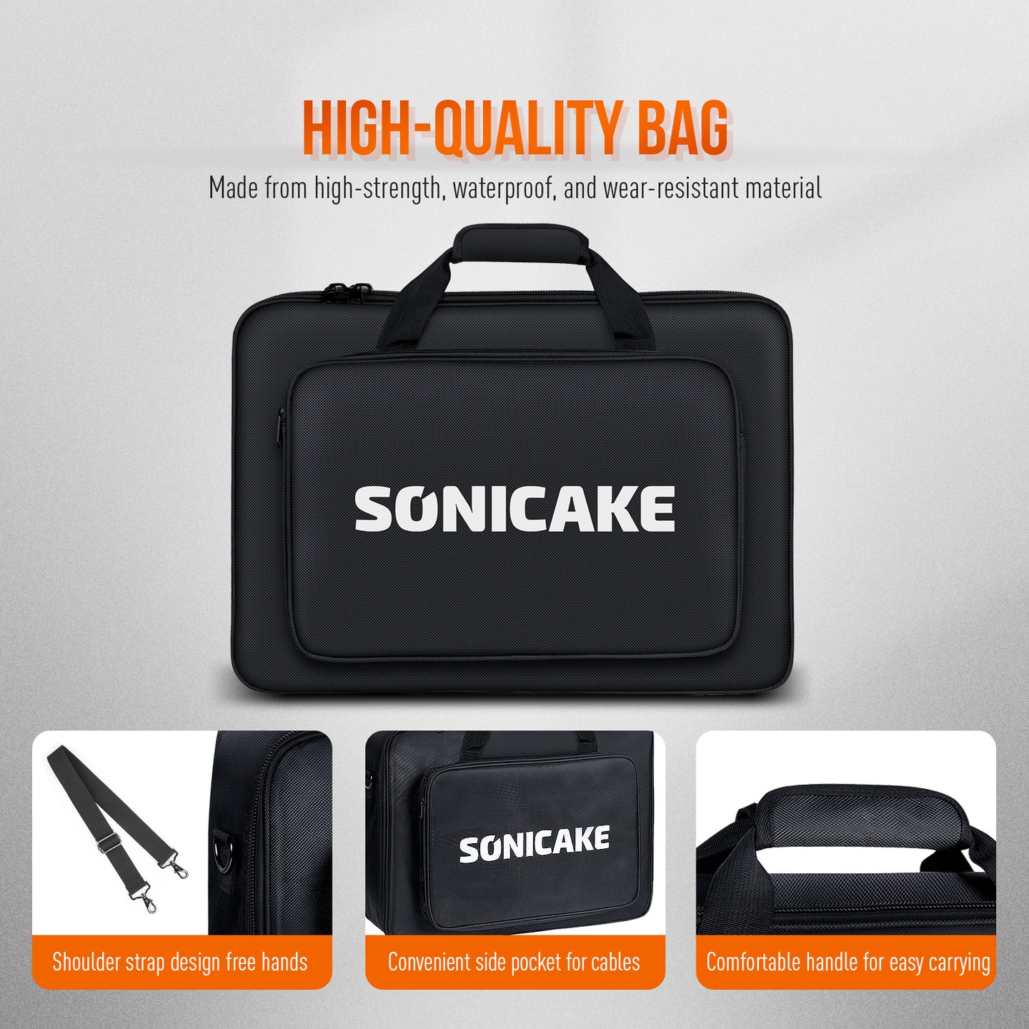 L Pedalboard With Bag - Sonicake