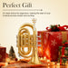 Bb Pocket Trumpet Brass Gold - Sonicake