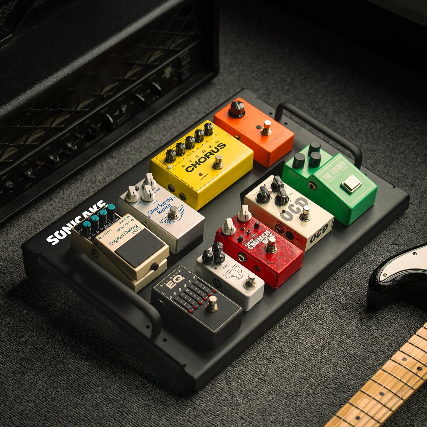 L Pedalboard With Bag - Sonicake