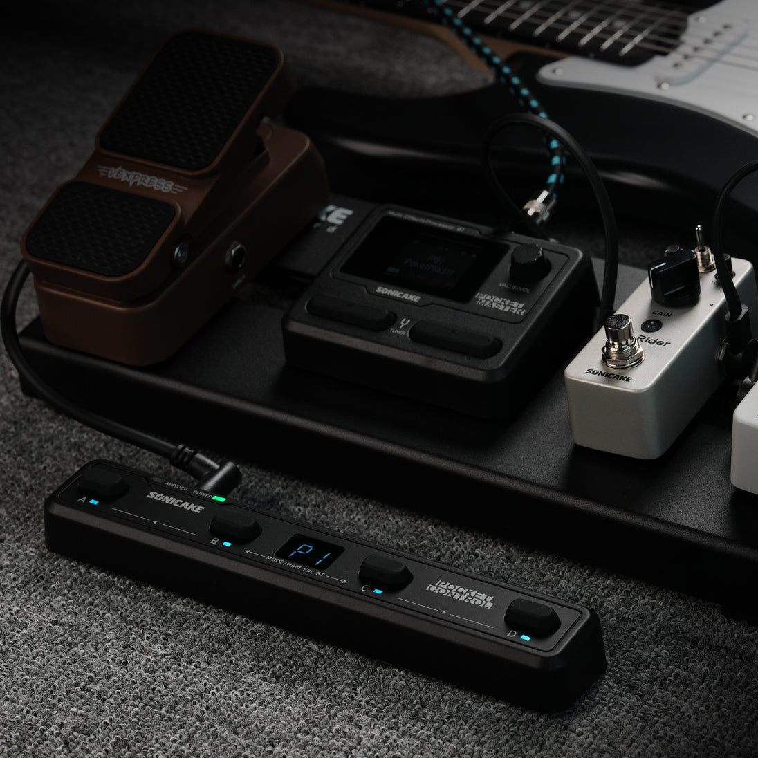 Pocket Control Wireless MIDI Controller with USB Host (Sonicake QCT-4)