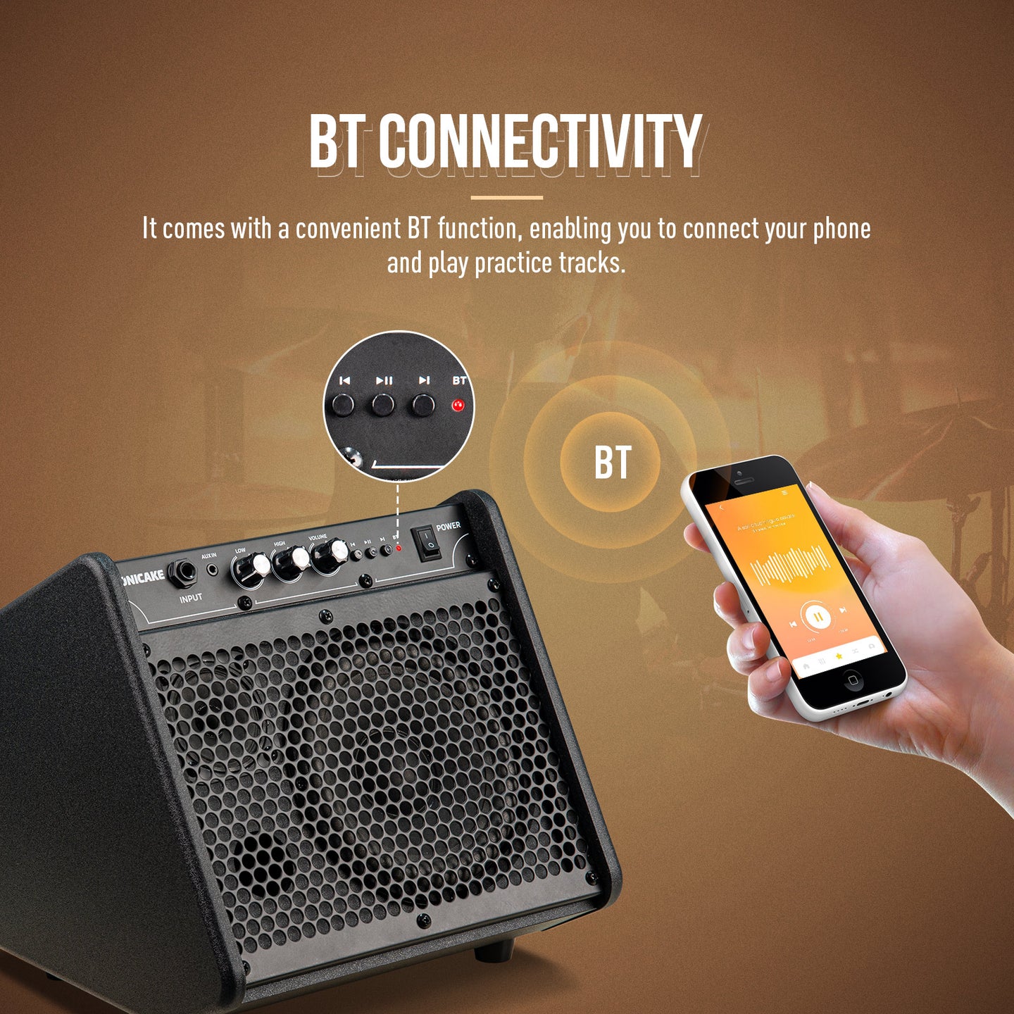 Electric Drum Amplifier 20W - Sonicake