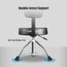 Drum Throne with Backrest Hydraulic - Sonicake