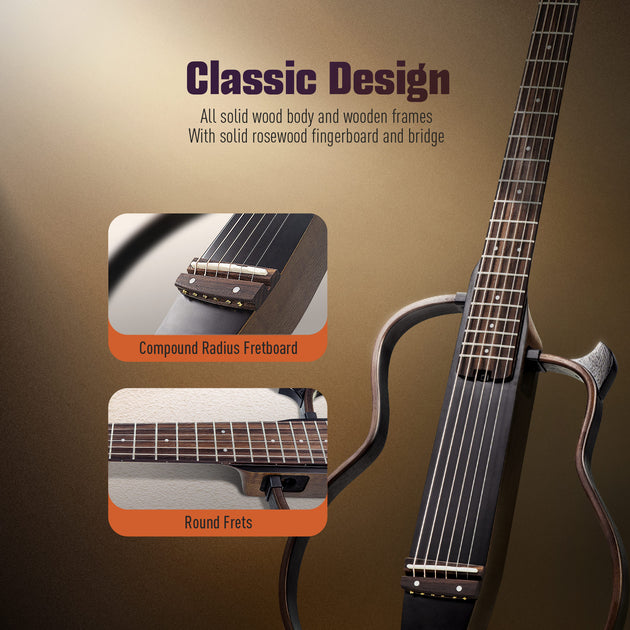 Acoustic-Electric Travel Guitar - Sonicake