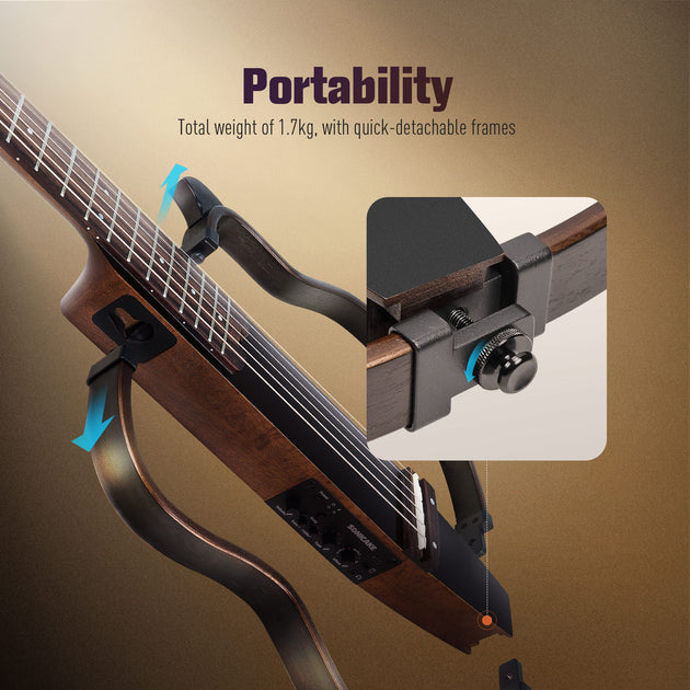 Acoustic-Electric Travel Guitar - Sonicake