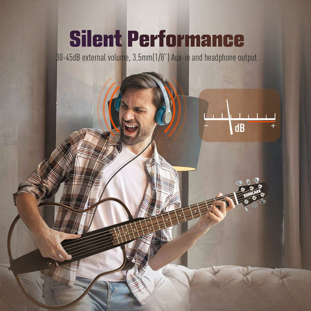 Acoustic-Electric Travel Guitar - Sonicake