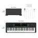 61 KEYS LED ELECTRONIC KEYBOARD - Sonicake