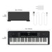 61 KEYS LED ELECTRONIC KEYBOARD - Sonicake