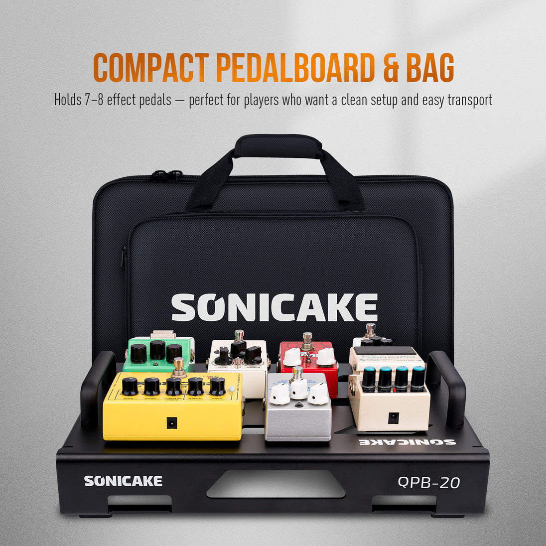 M Pedalboard With Bag - Sonicake
