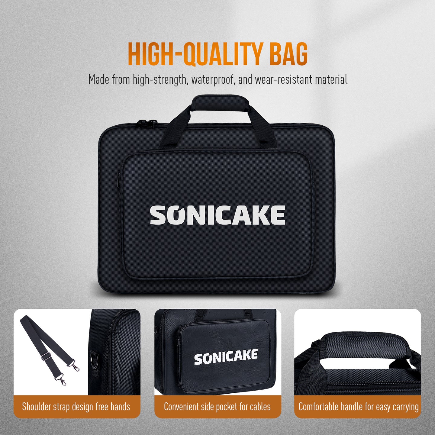 M Pedalboard With Bag - Sonicake
