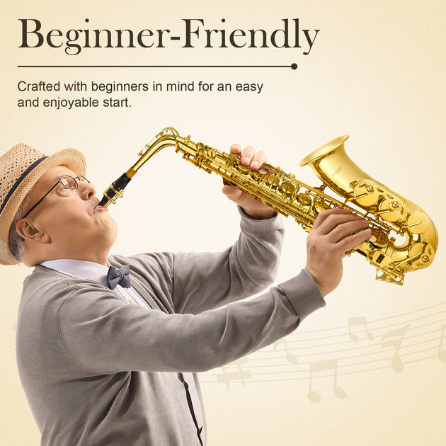 Alto Saxophone E Flat Gold - Sonicake