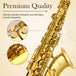 Alto Saxophone E Flat Gold - Sonicake