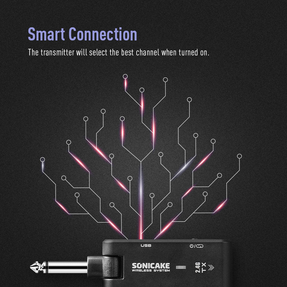 2.4G Wireless Audio System - Sonicake