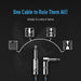 Instrument Cable (10ft/3m, Right Angle to Straight) - Sonicake